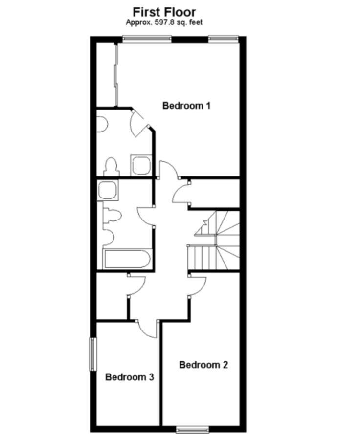 The Chaucer - Modern 3 Bed Home With Parking Close To City Centre كانتربيري المظهر الخارجي الصورة